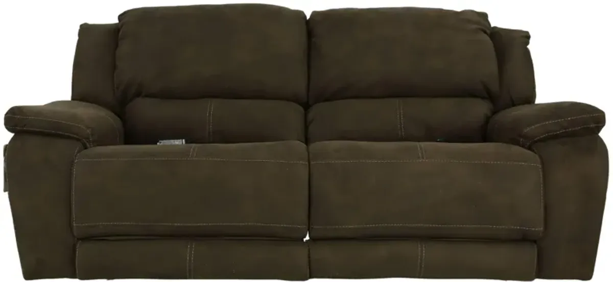 RYLEN MOCHA 3P POWER SOFA