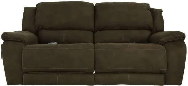 RYLEN MOCHA 3P POWER SOFA