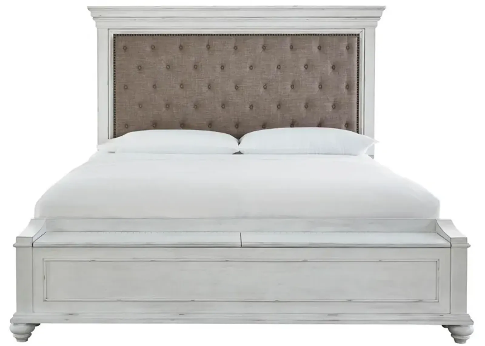 KANWYN KING STORAGE UPHOLSTERED BED