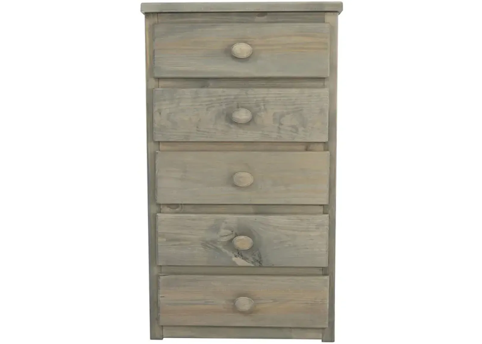 SAWYER DRIFTWOOD 5 DRAWER CHEST