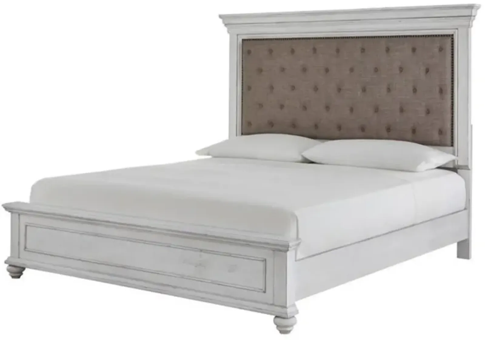 KANWYN KING UPHOLSTERED PANEL BED