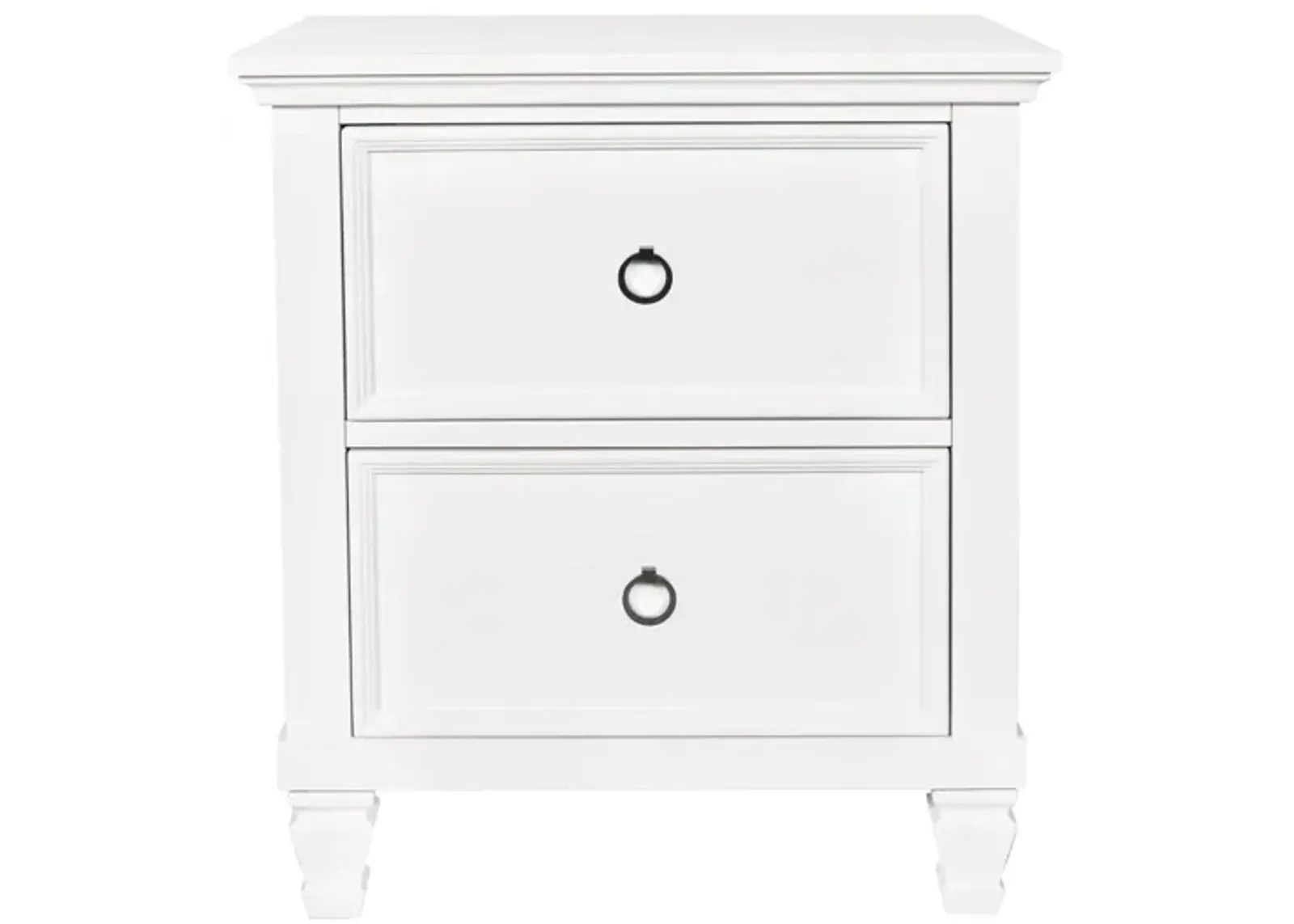 TAMARACK WHITE NIGHTSTAND