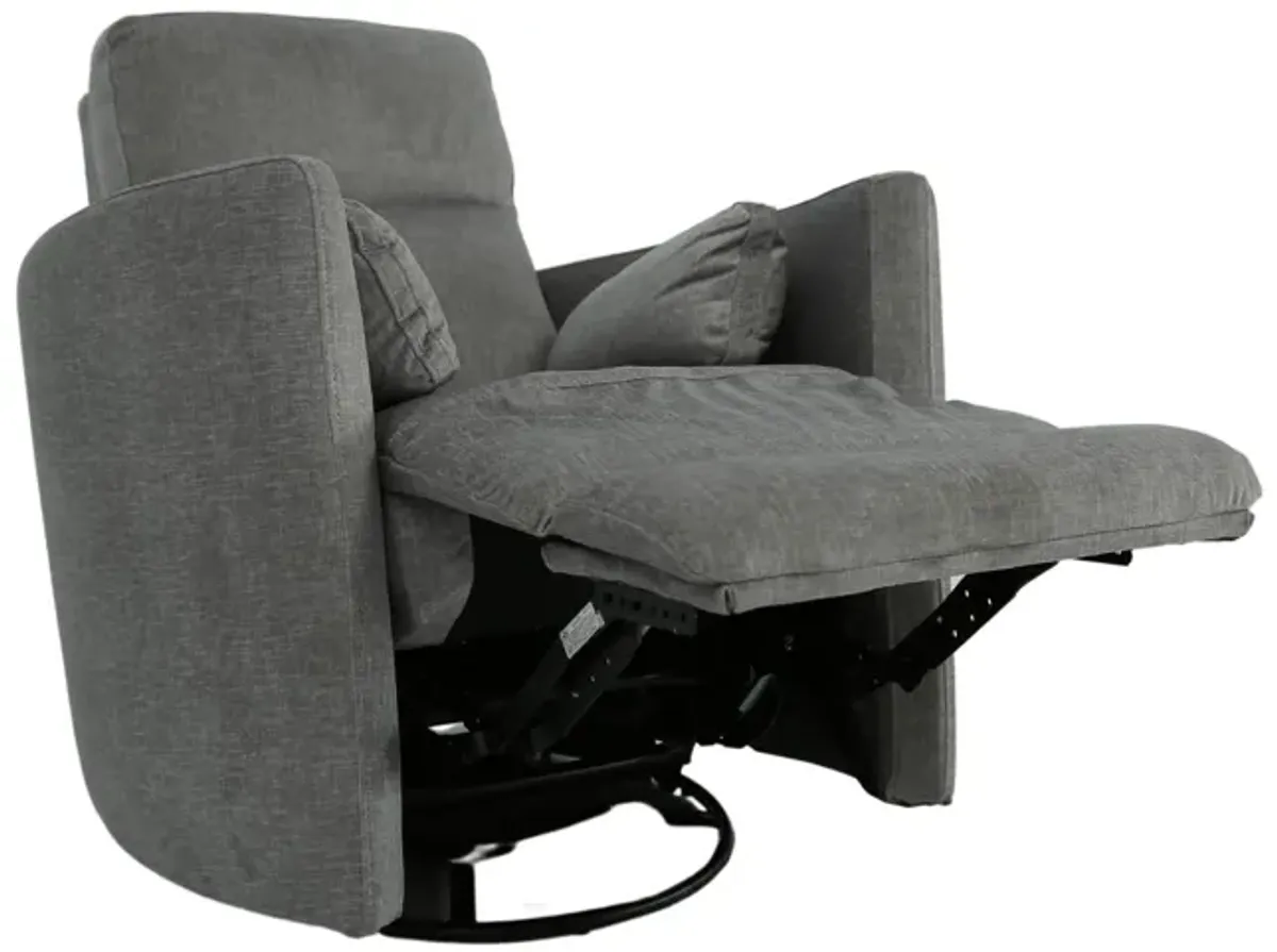 LELAND DOVE SWIVEL RECLINER