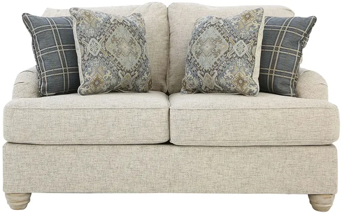 TRAEMORE LINEN LOVESEAT