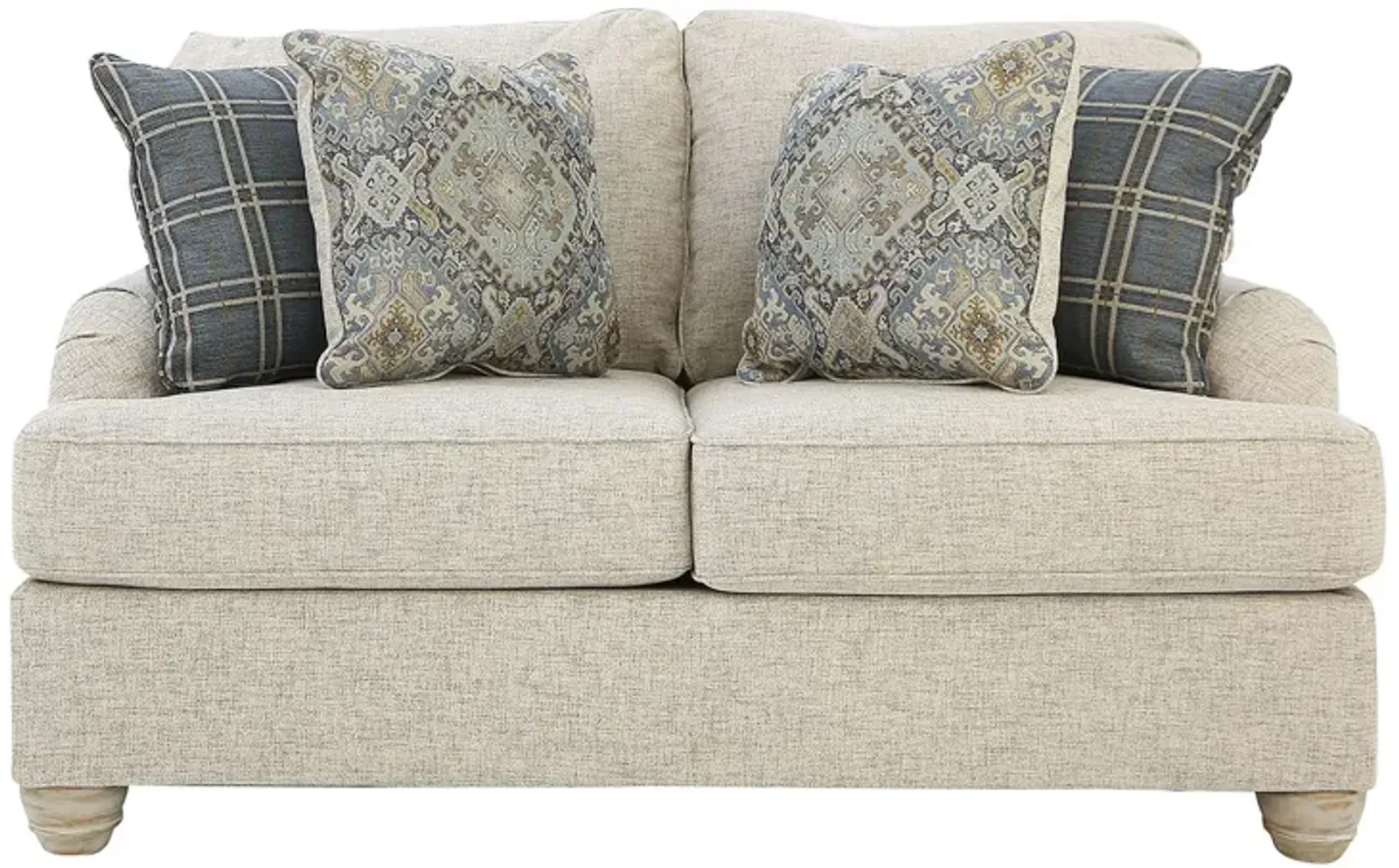 TRAEMORE LINEN LOVESEAT