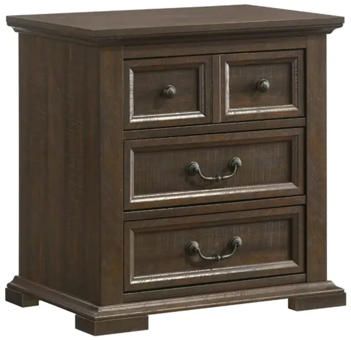 MOSSBERG RUSTIC OAK NIGHTSTAND