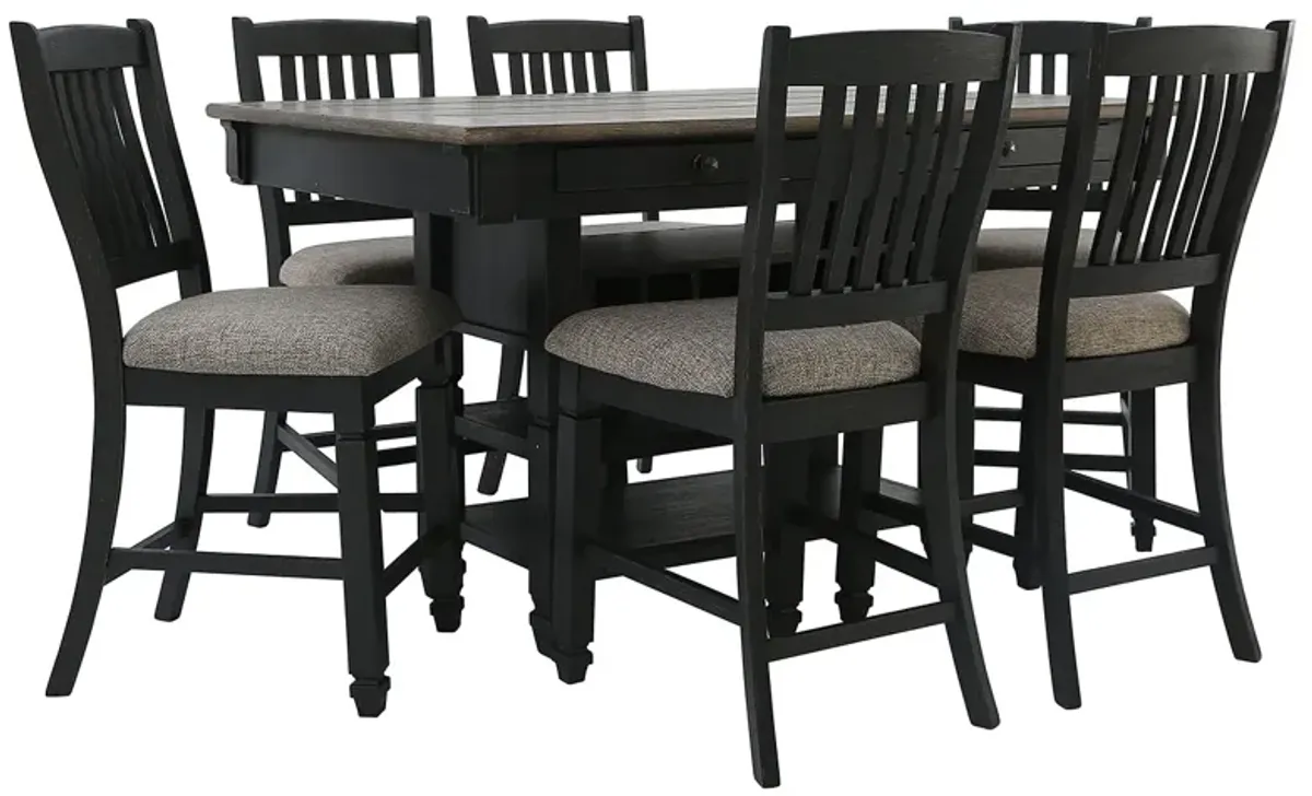 TYLER CREEK 7 PIECE PUB DINING SET