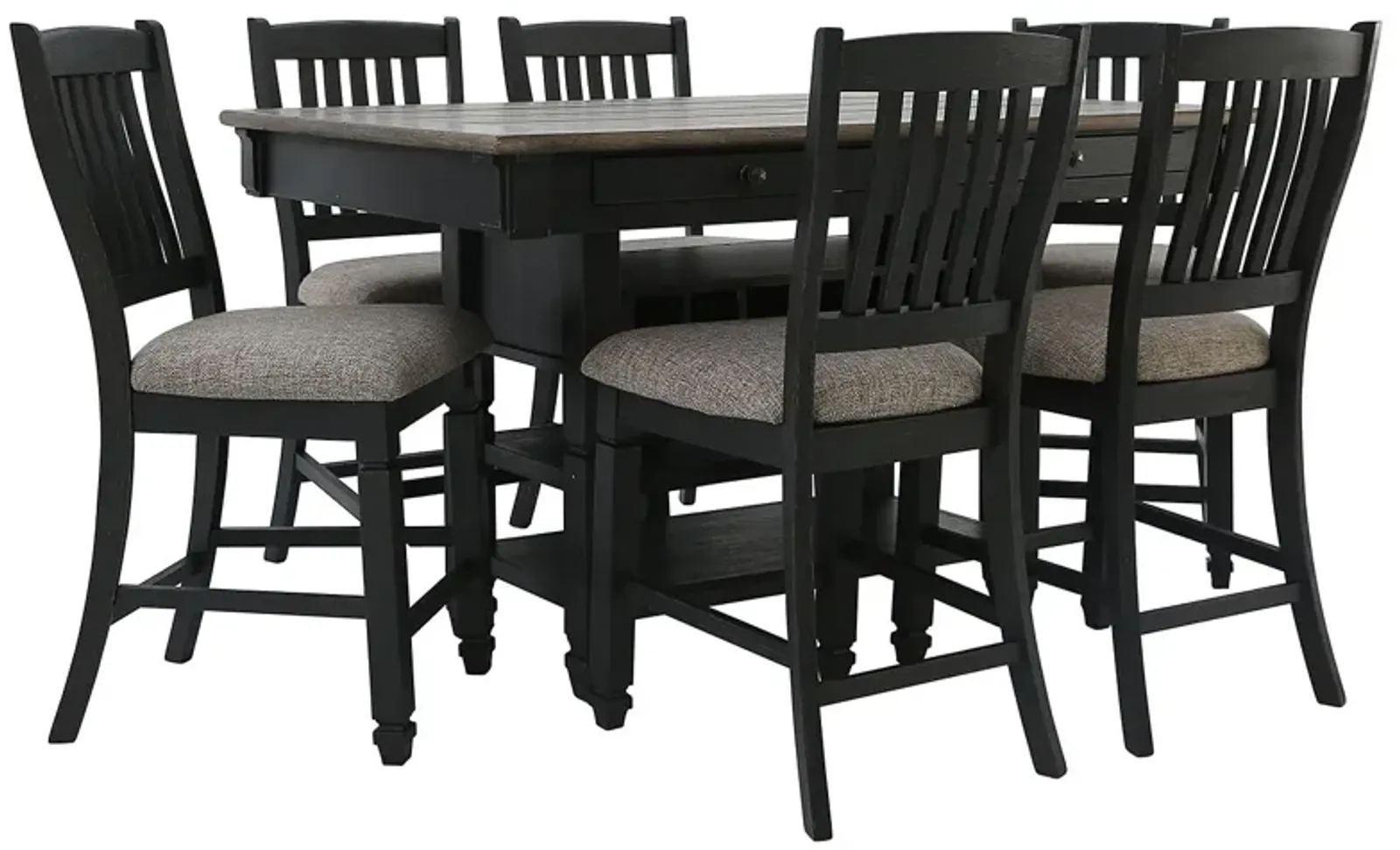 TYLER CREEK 7 PIECE PUB DINING SET