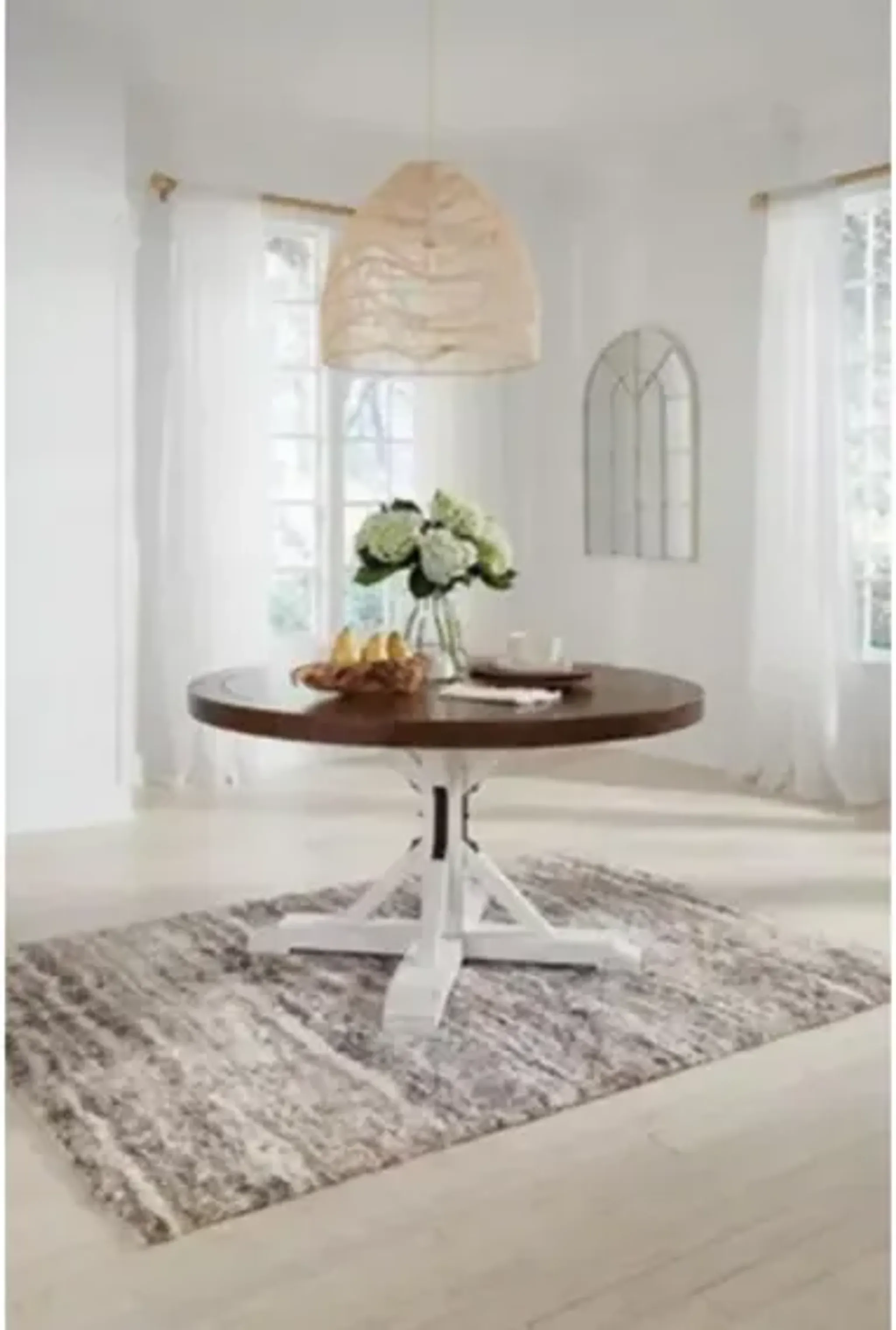 VALEBECK ROUND DINING TABLE | Furniture.com