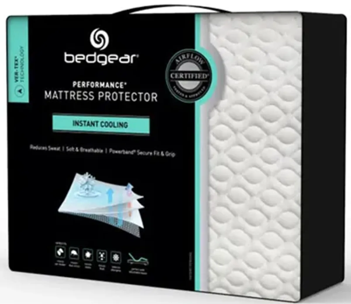 VERTEX COOLING TWIN MATTRESS PAD