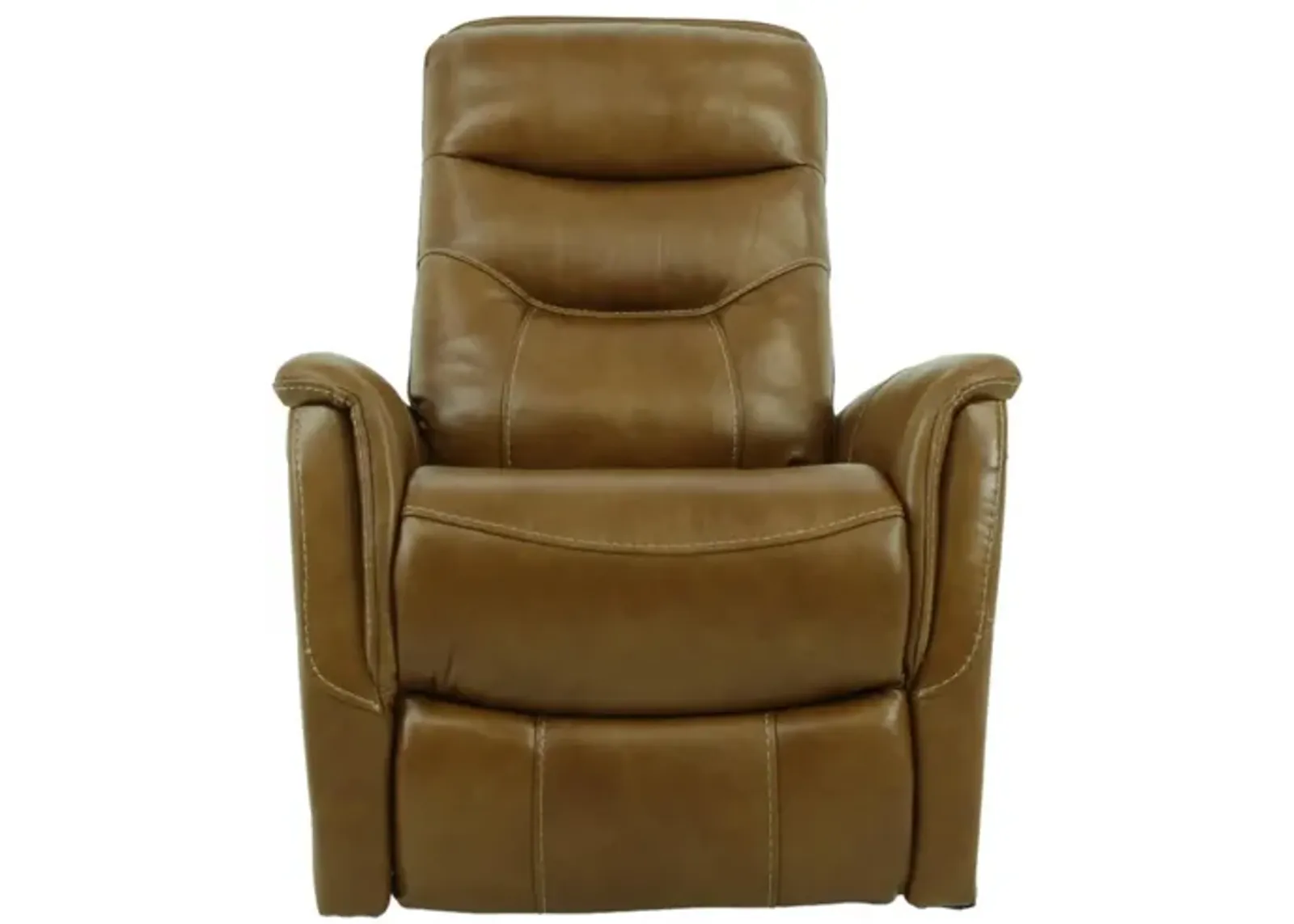 ANTONIO BUCKSKIN LEATHER POWER SWIVEL RECLINER