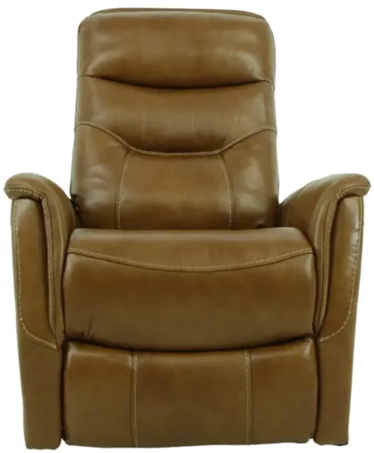 ANTONIO BUCKSKIN LEATHER POWER SWIVEL RECLINER