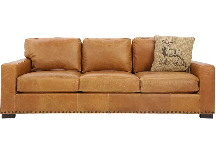 DECOY LEATHER SOFA