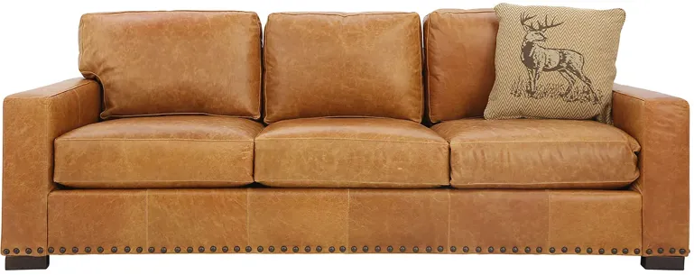 DECOY LEATHER SOFA