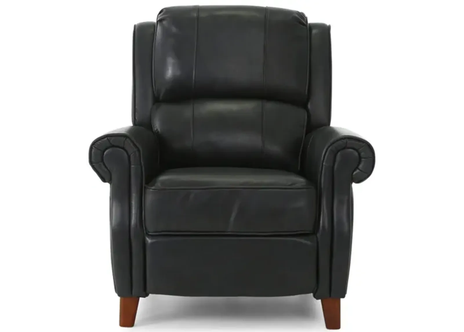 BRADENTON BLUEBERRY LEATHER PUSH BACK RECLINER