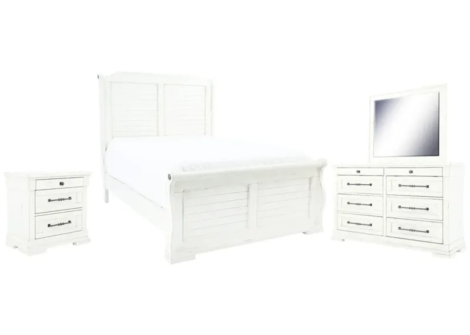 BLANCHE QUEEN SLEIGH BEDROOM SET