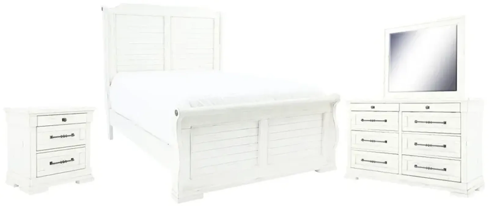 BLANCHE QUEEN SLEIGH BEDROOM SET