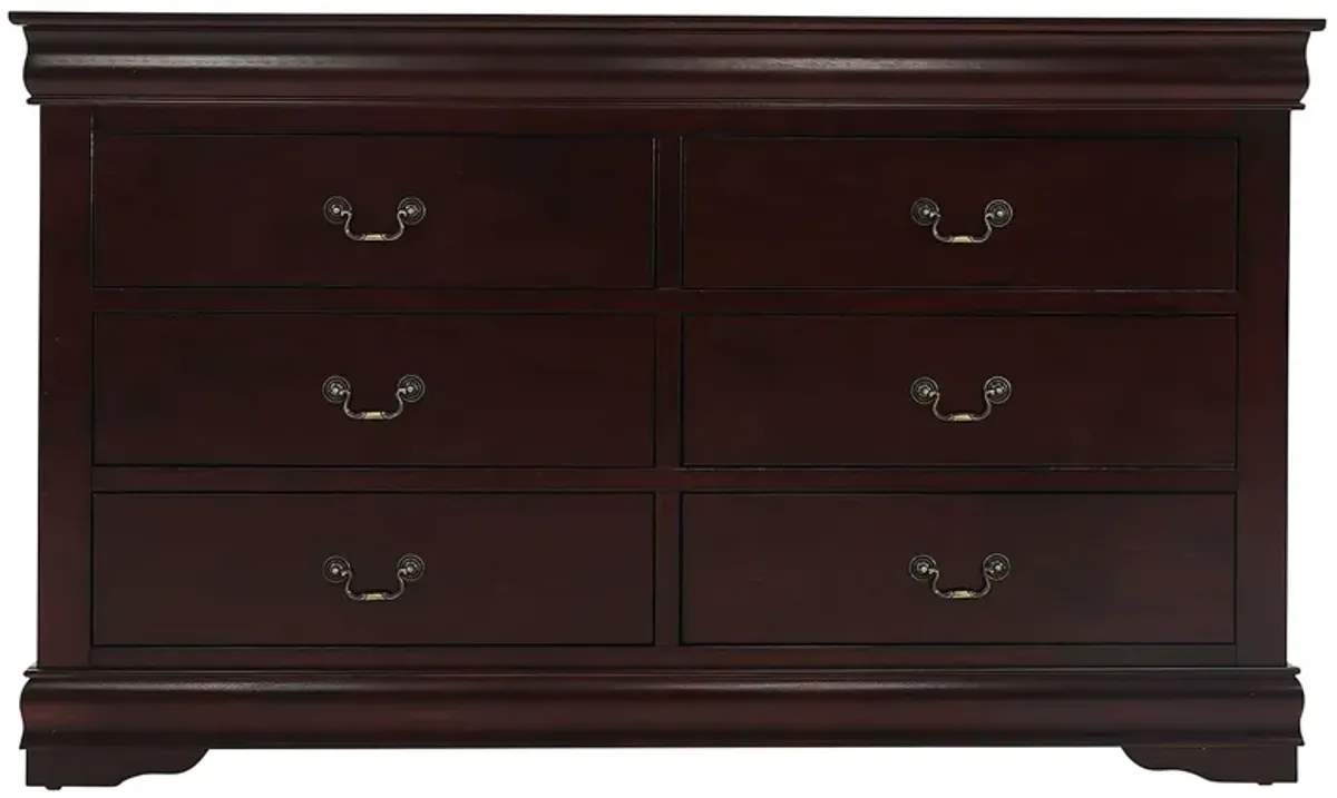 LOUIS PHILIP CHERRY DRESSER