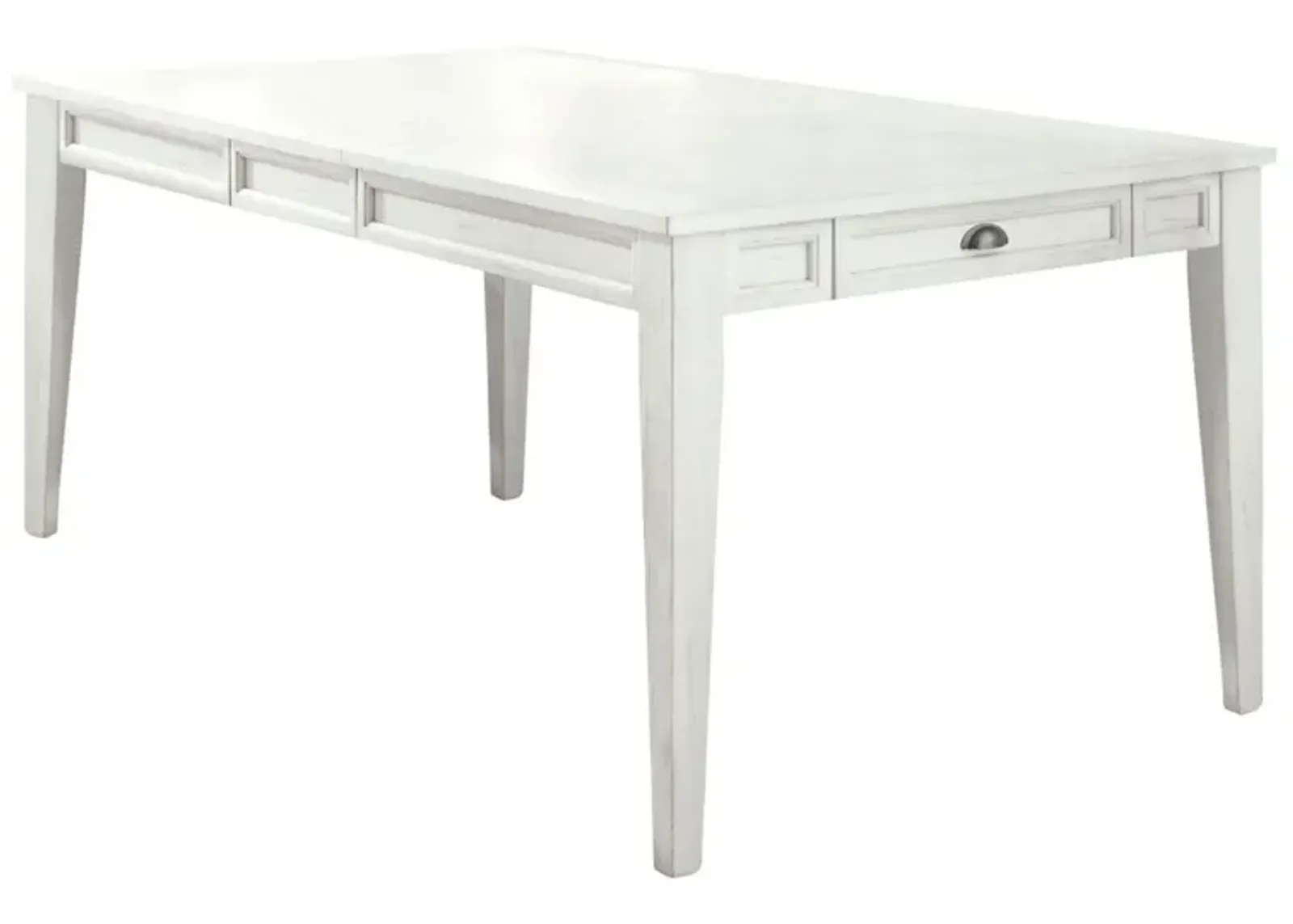 CAYLA ANTIQUE WHITE DINING TABLE