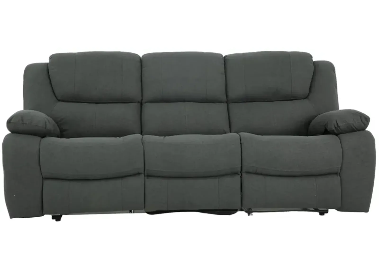 EASTON CHARCOAL RECLINING SOFA