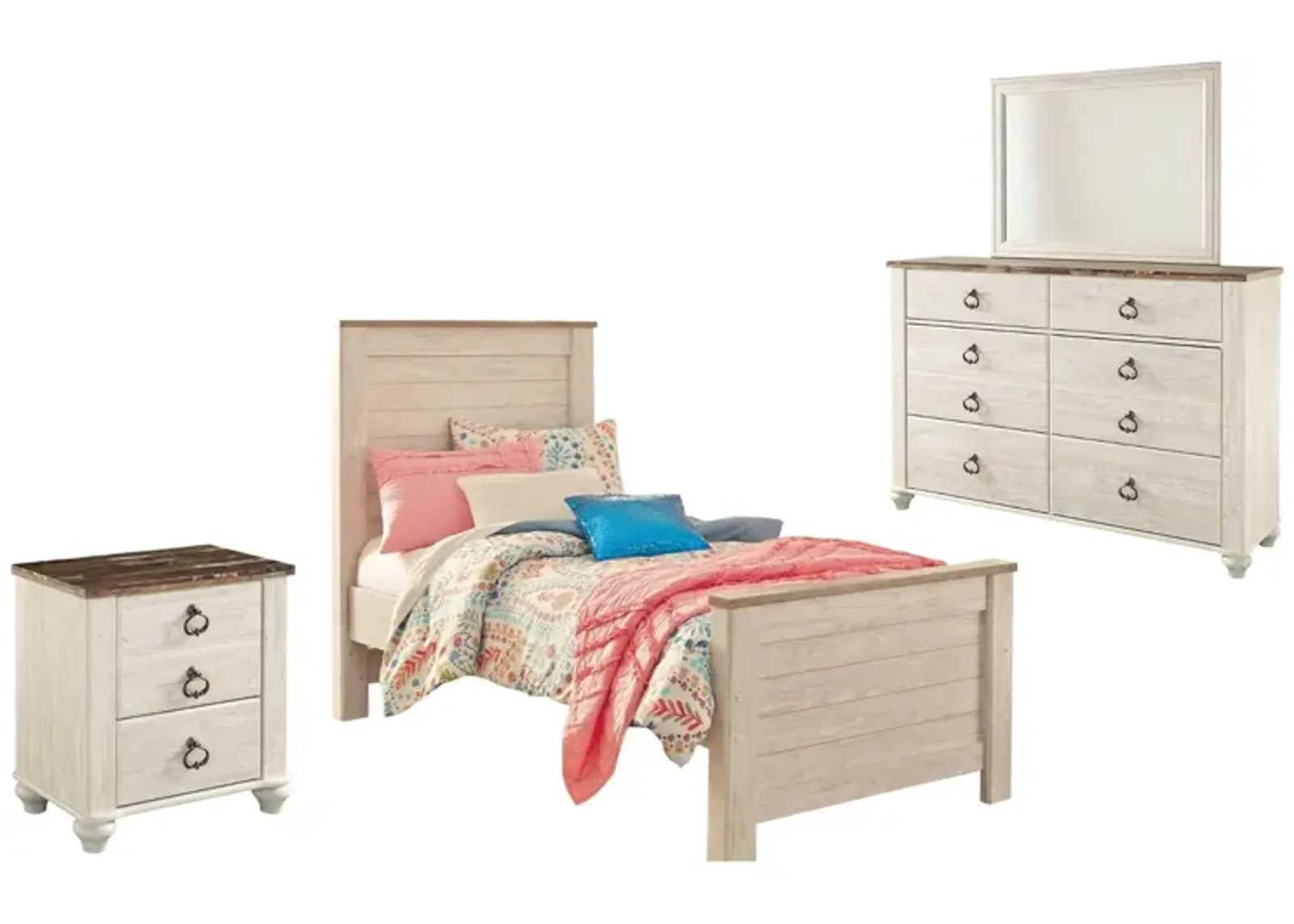 WILLOWTON TWIN BEDROOM SET