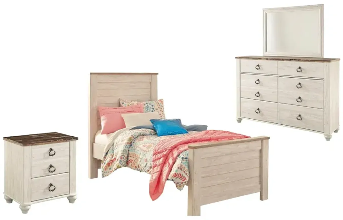 WILLOWTON TWIN BEDROOM SET