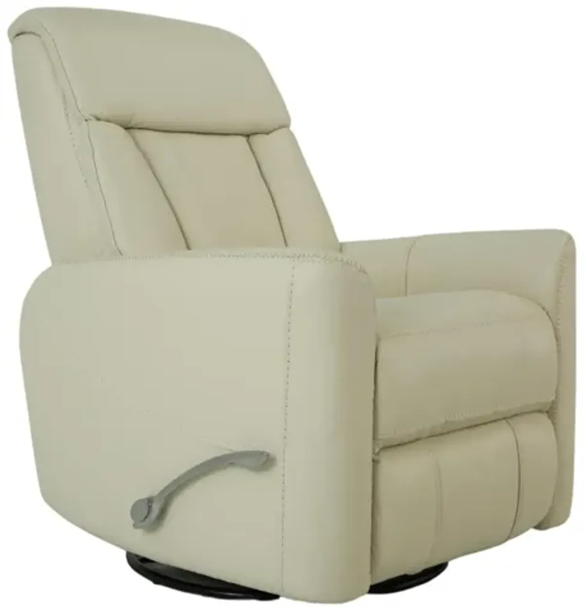 TAURUS ICE LEATHER SWIVEL RECLINER