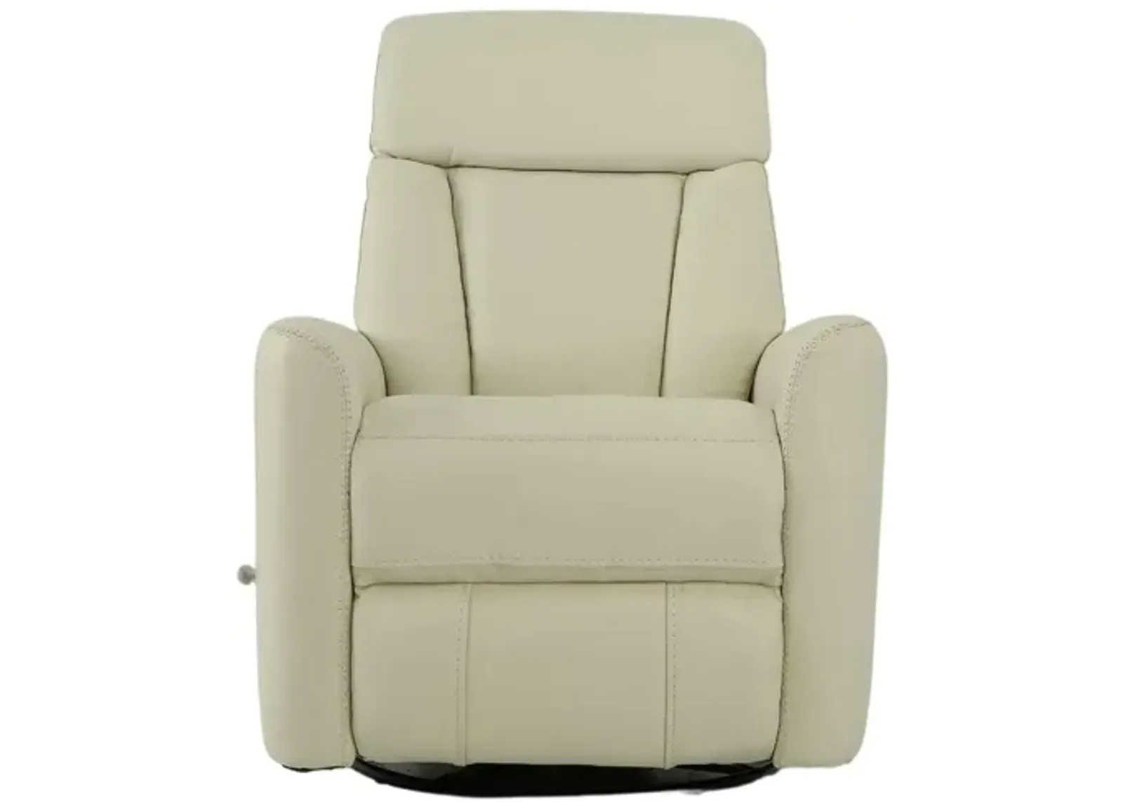 TAURUS ICE LEATHER SWIVEL RECLINER