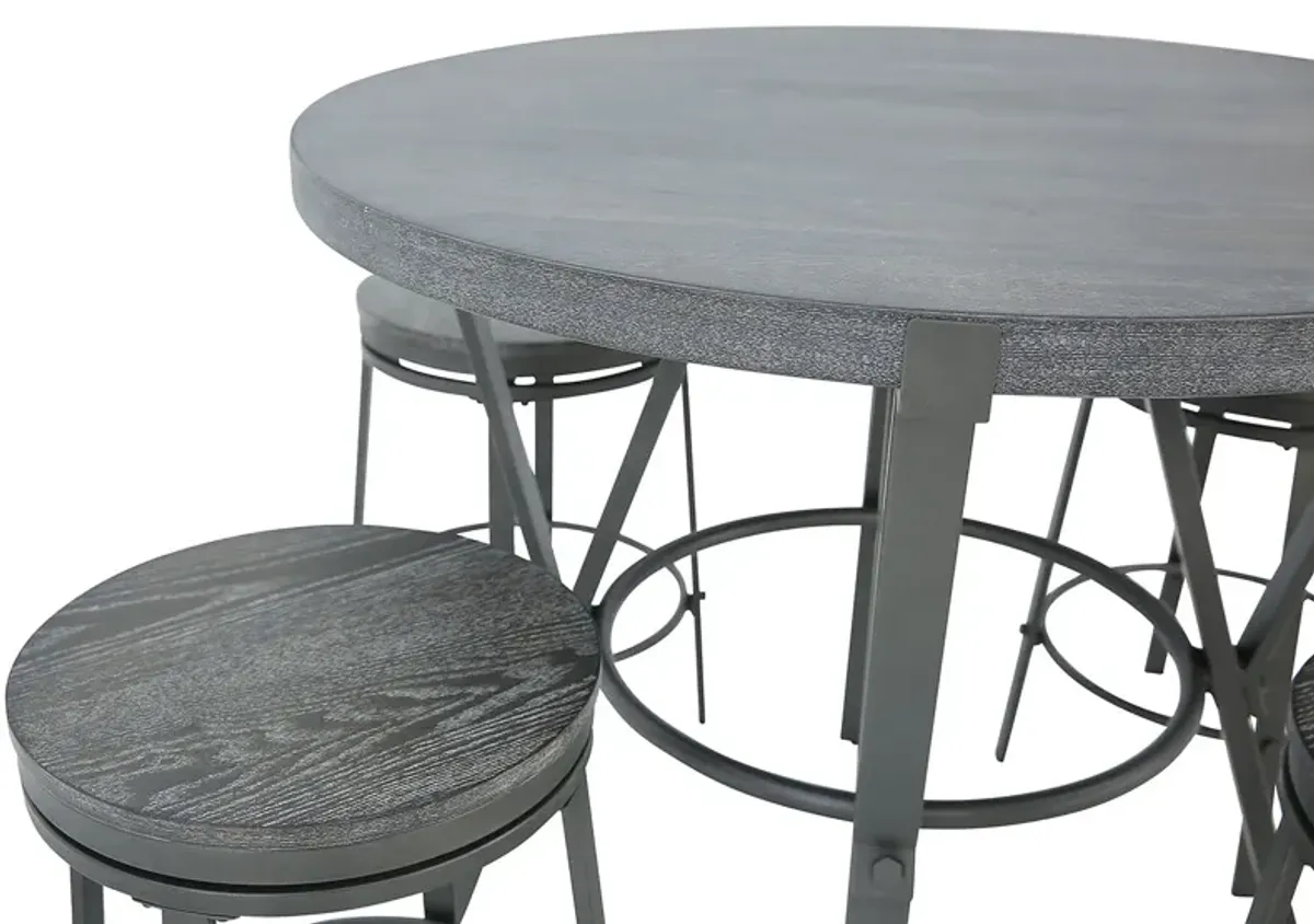 PORTLAND 5 PIECE COUNTER HEIGHT DINETTE