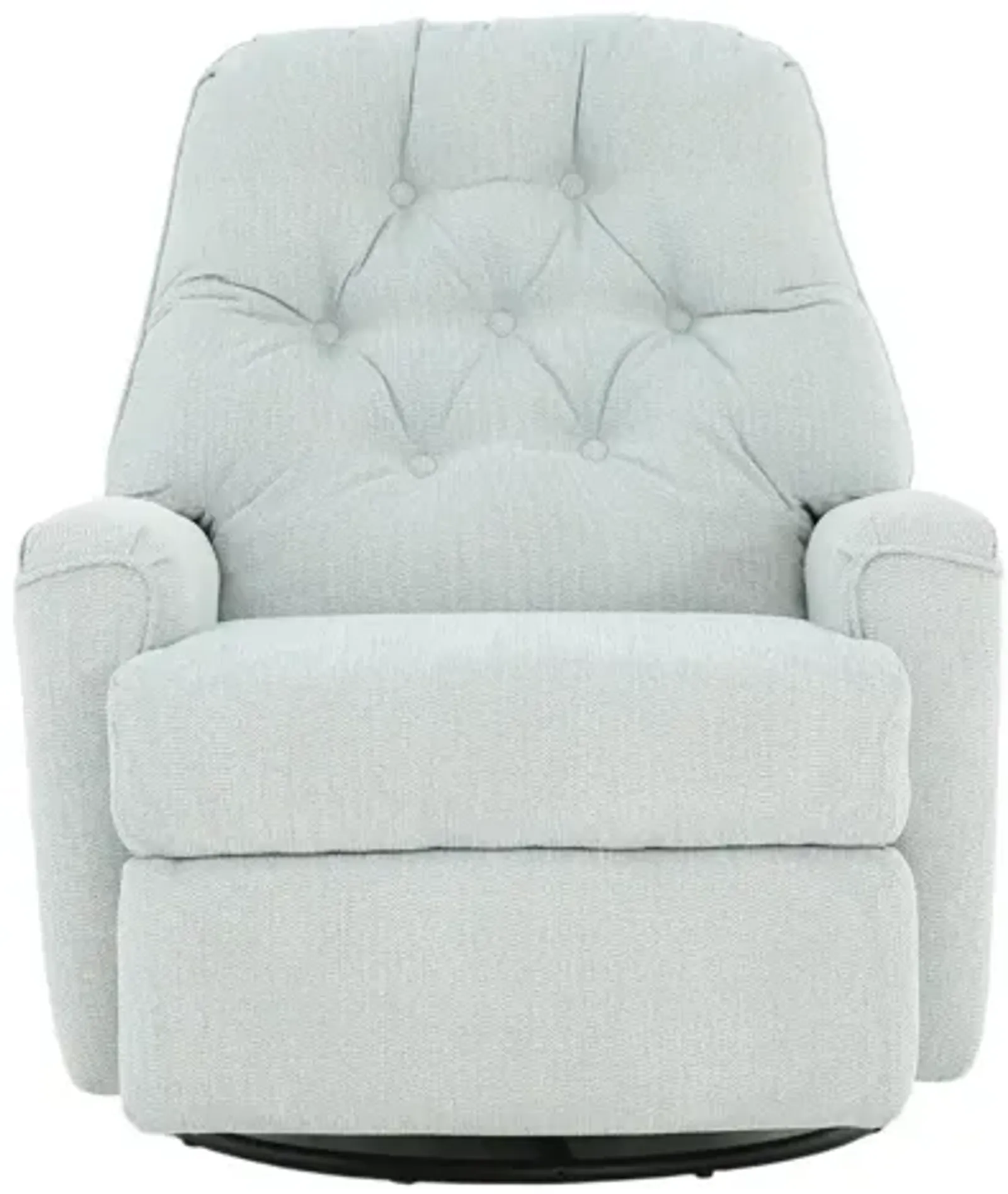 CARA POWDER BLUE SWIVEL GLIDER RECLINER