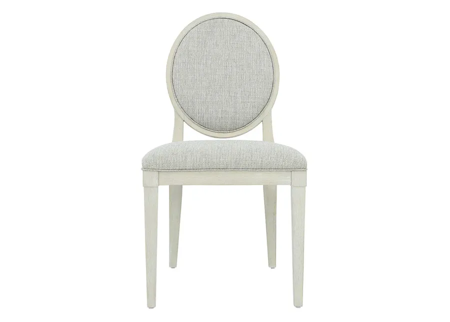 EAST HAMPTON OVAL BACK SIDE CHAIR