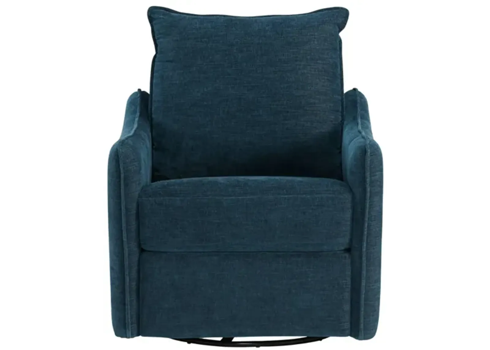 MCBURG NAVY SWIVEL POWER RECLINER