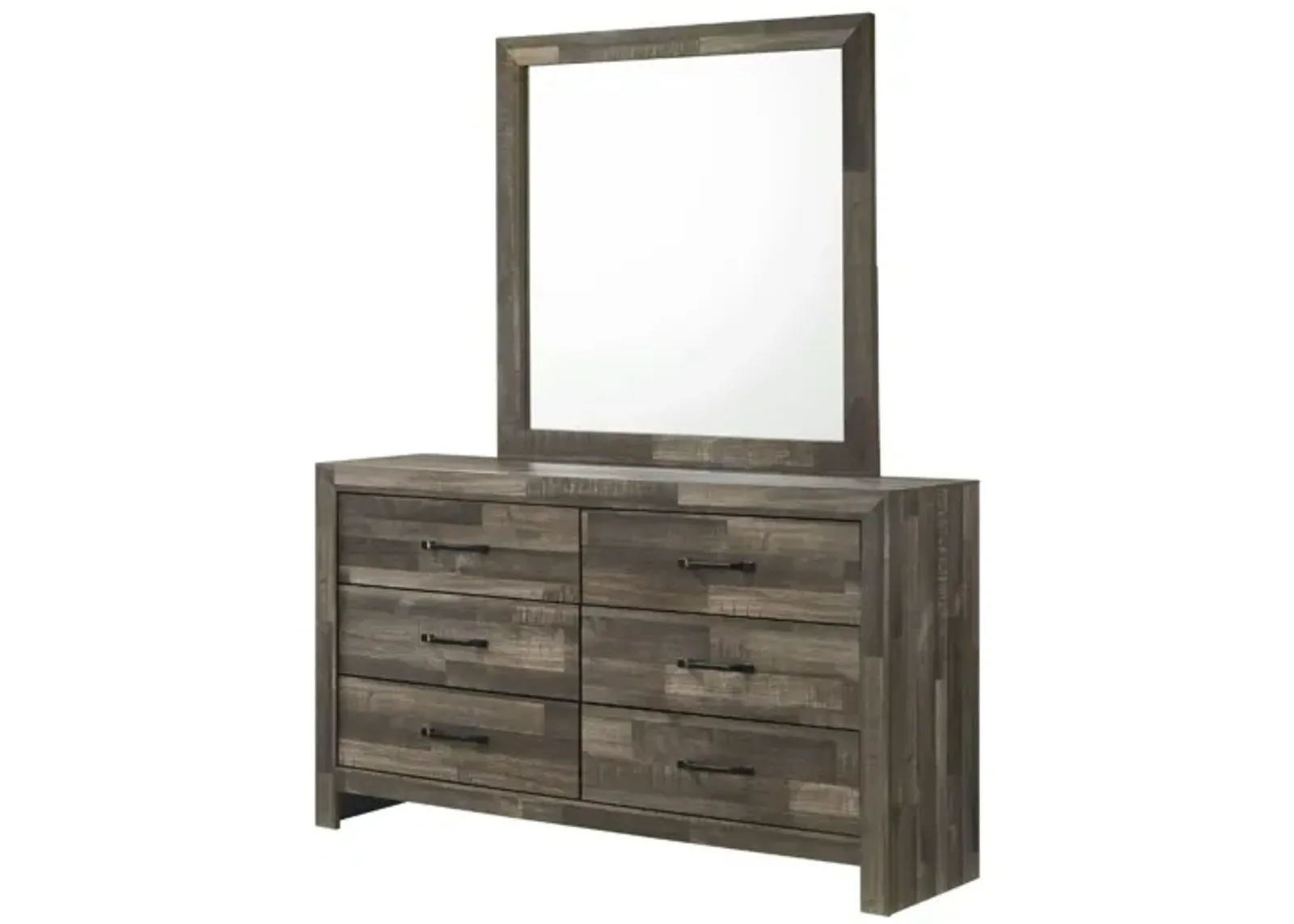 ARIANNA BROWN DRESSER AND MIRROR