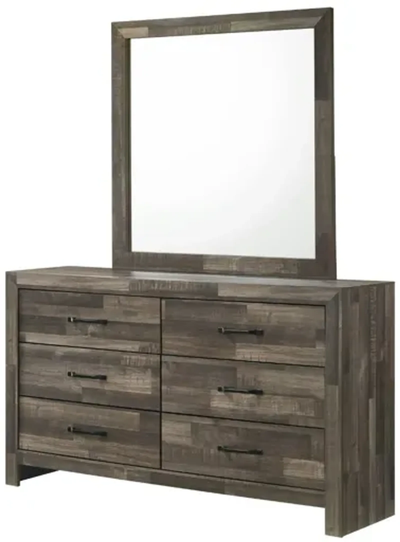 ARIANNA BROWN DRESSER AND MIRROR