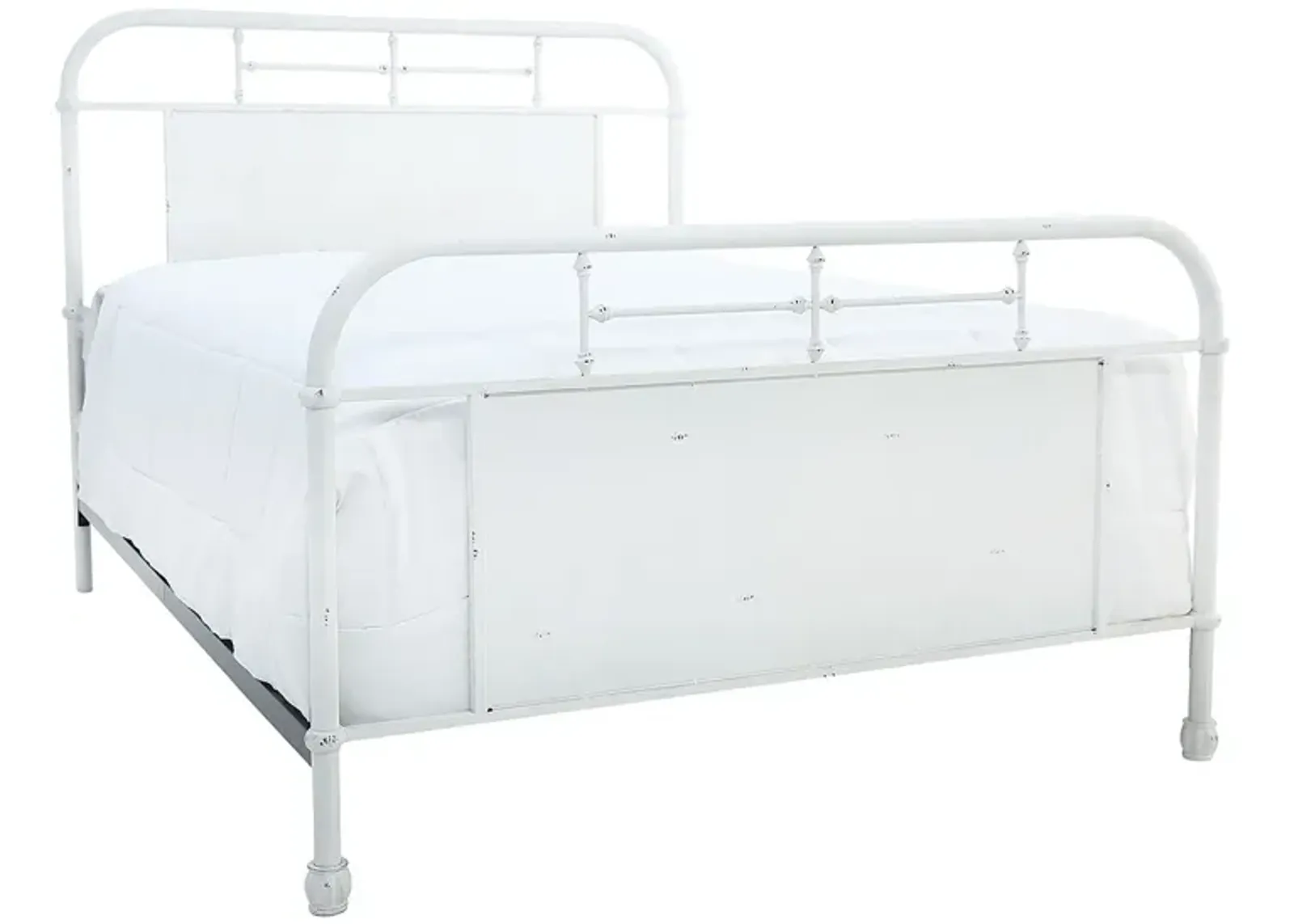 JOLENE ANTIQUE WHITE FULL BED