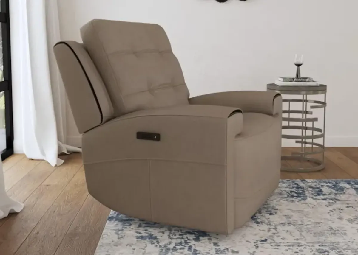 IRIS KHAKI POWER RECLINER P2