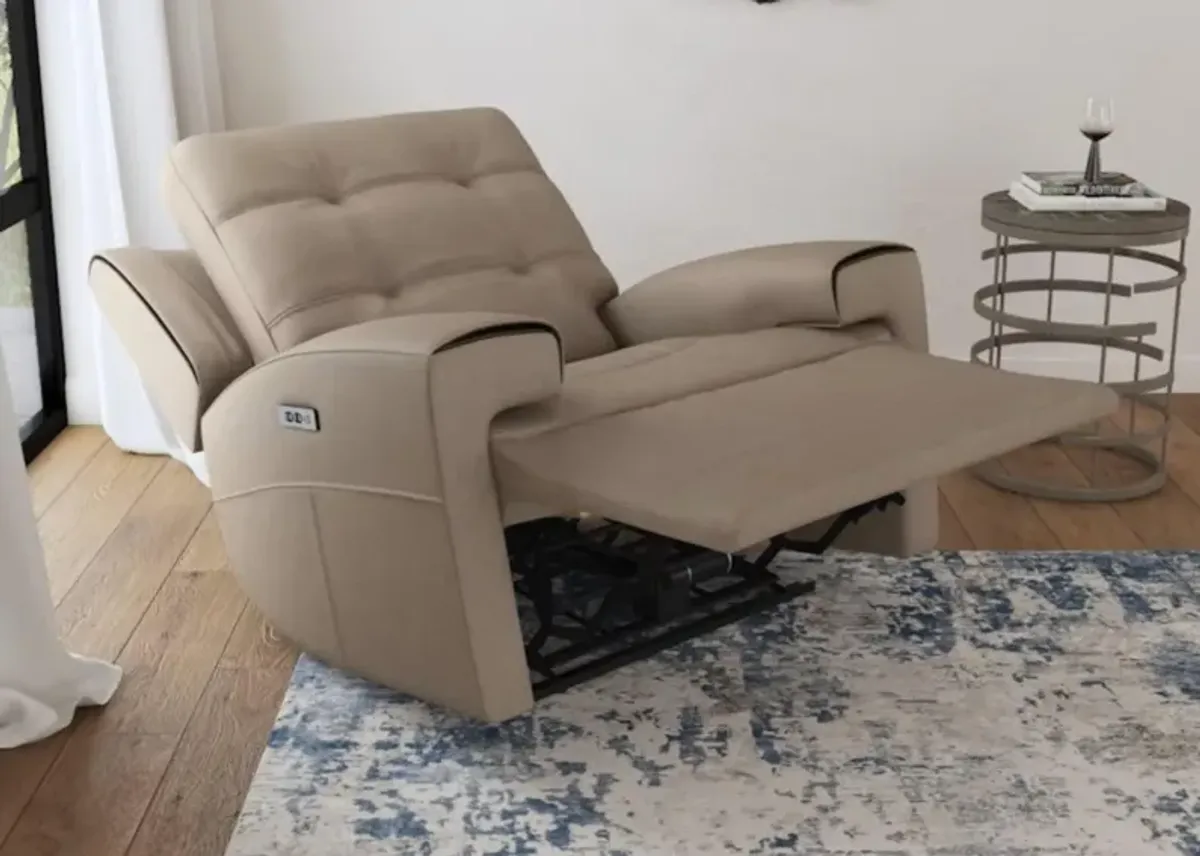 IRIS KHAKI POWER RECLINER P2