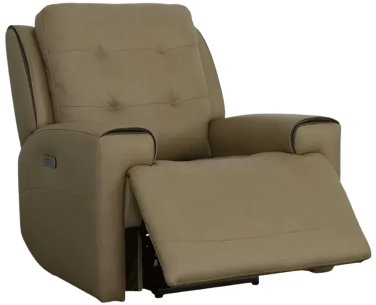 IRIS KHAKI POWER RECLINER P2