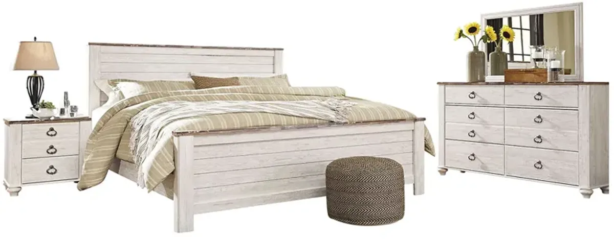 WILLOWTON KING BEDROOM SET