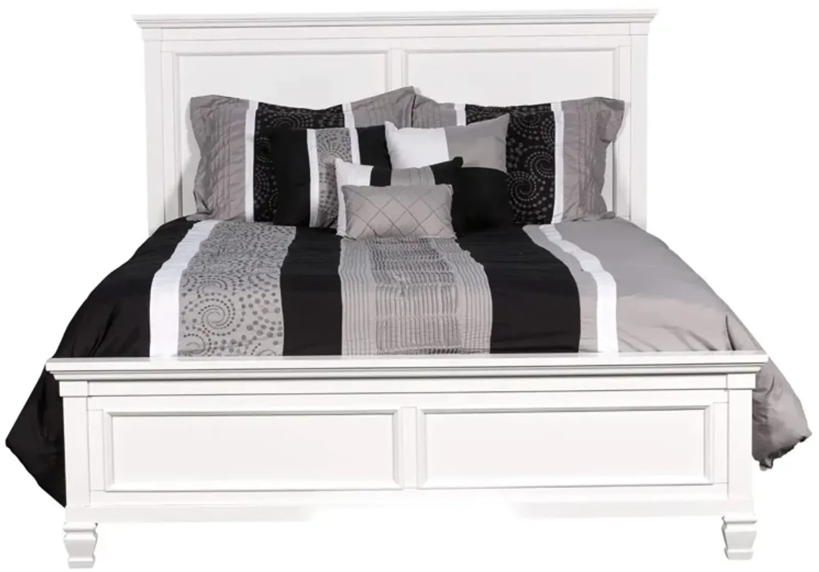 TAMARACK WHITE QUEEN BED