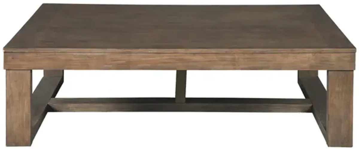 CARITON GRAY RECTANGULAR COCKTAIL TABLE