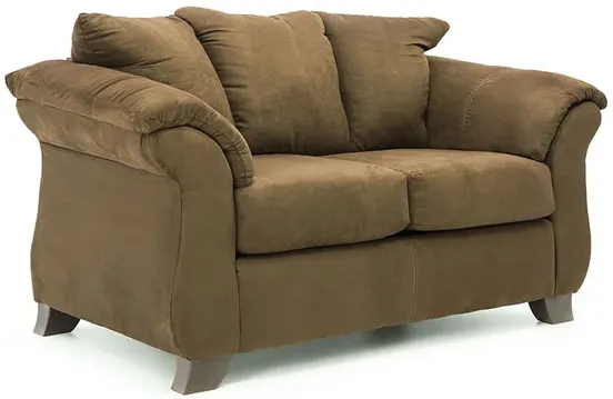 HANNAH CHOCOLATE LOVESEAT