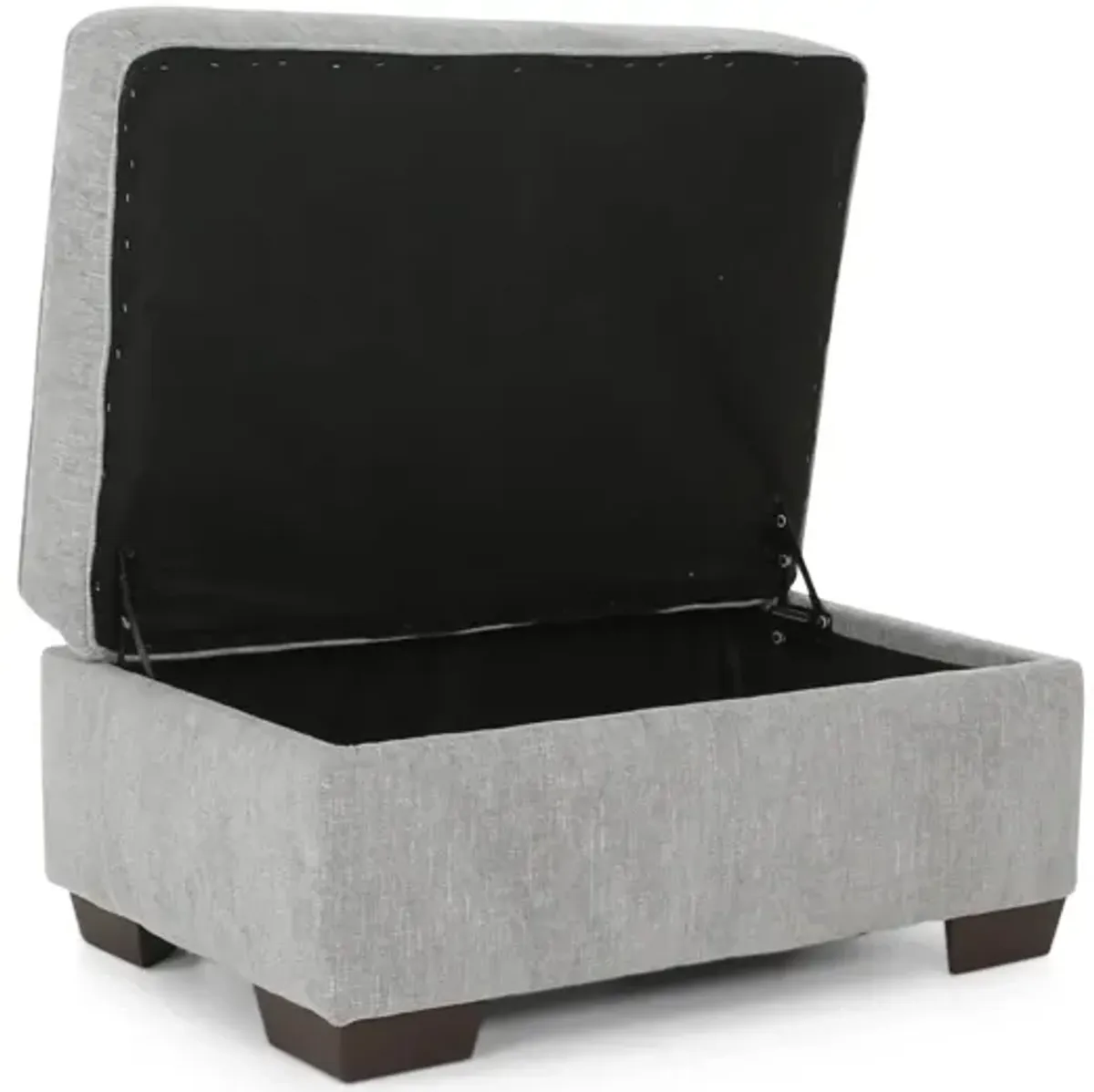 STABLER MARBLE STORAGE OTTOMAN