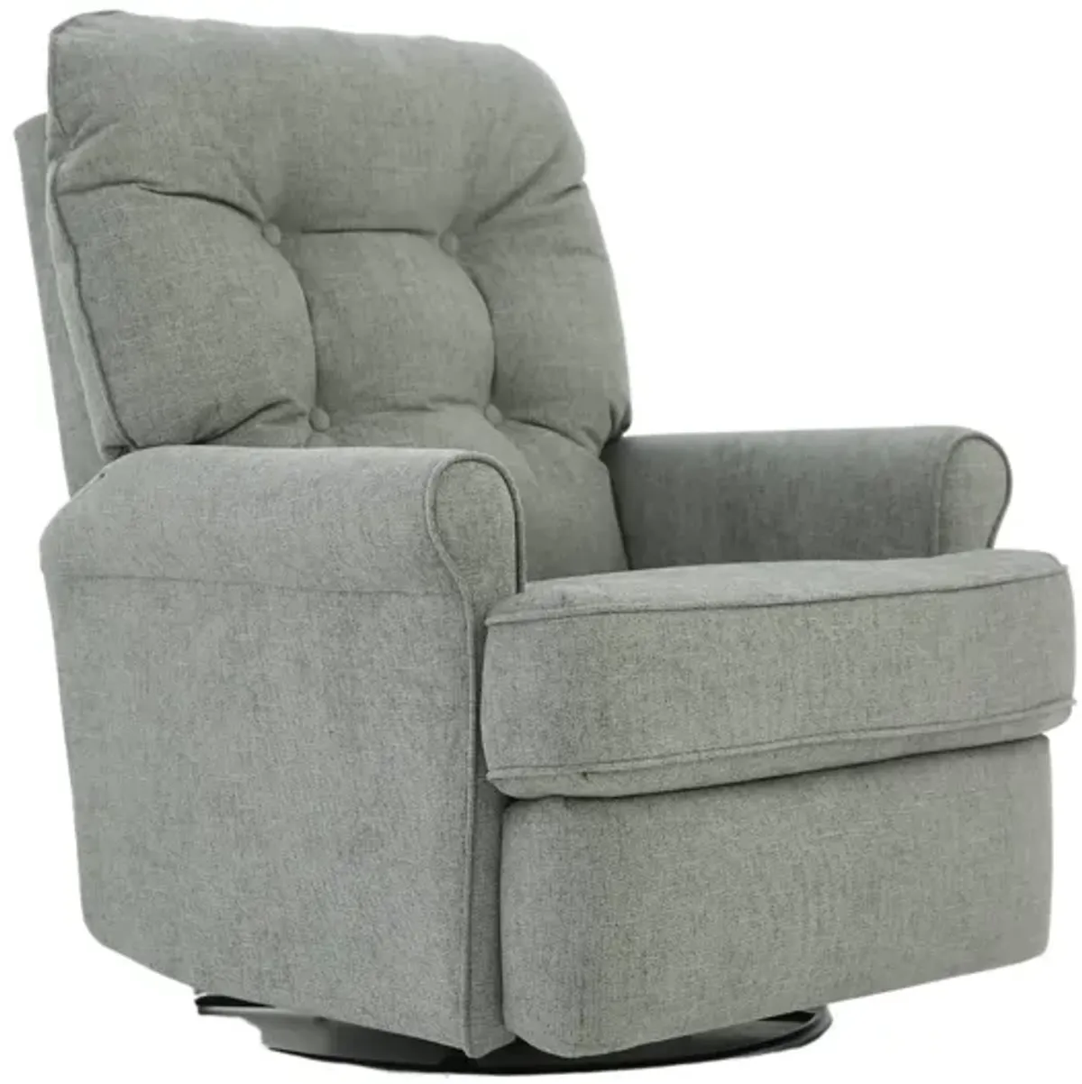 CARISSA PEWTER SWIVEL GLIDER RECLINER