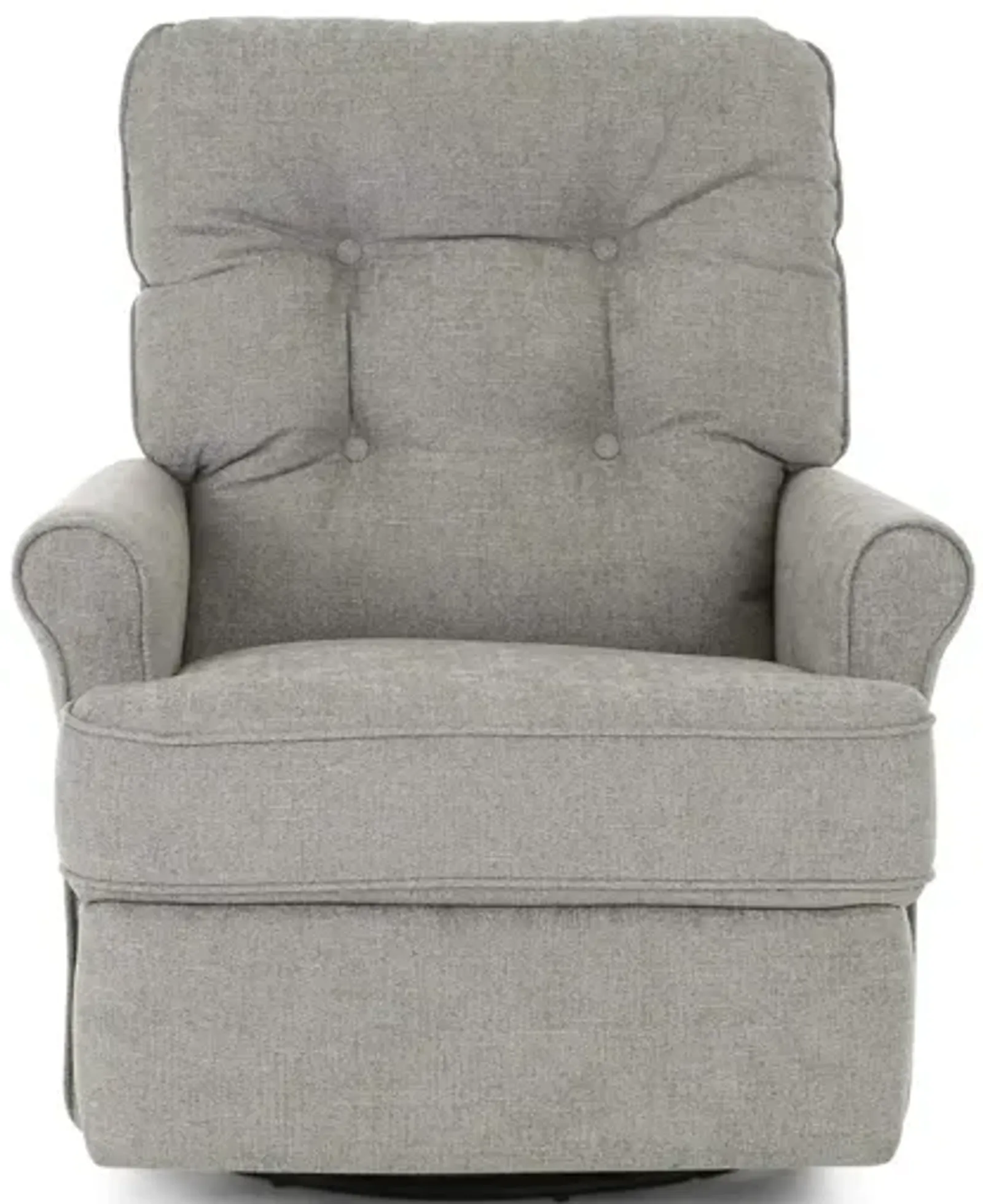 Carissa Swivel Glider Recliner - Pewter