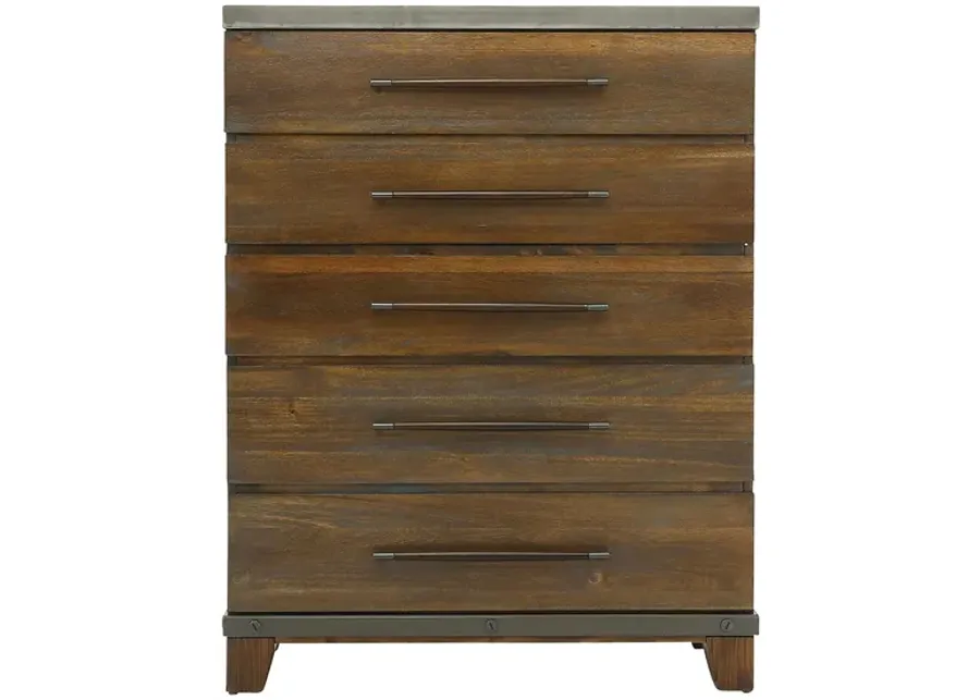 FORGE II FIVE DRAWER CHEST