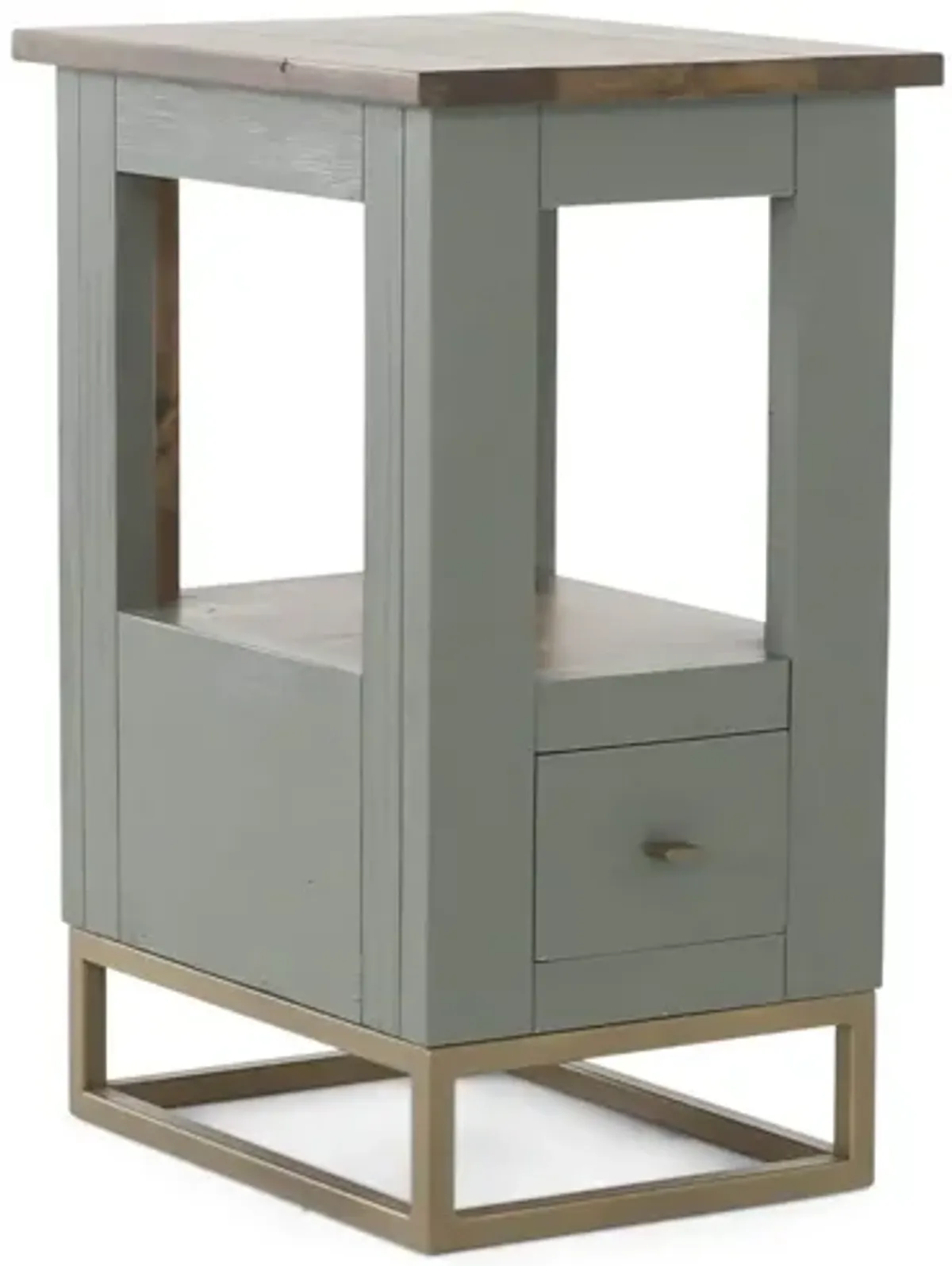 TIMBER CHAIRSIDE TABLE