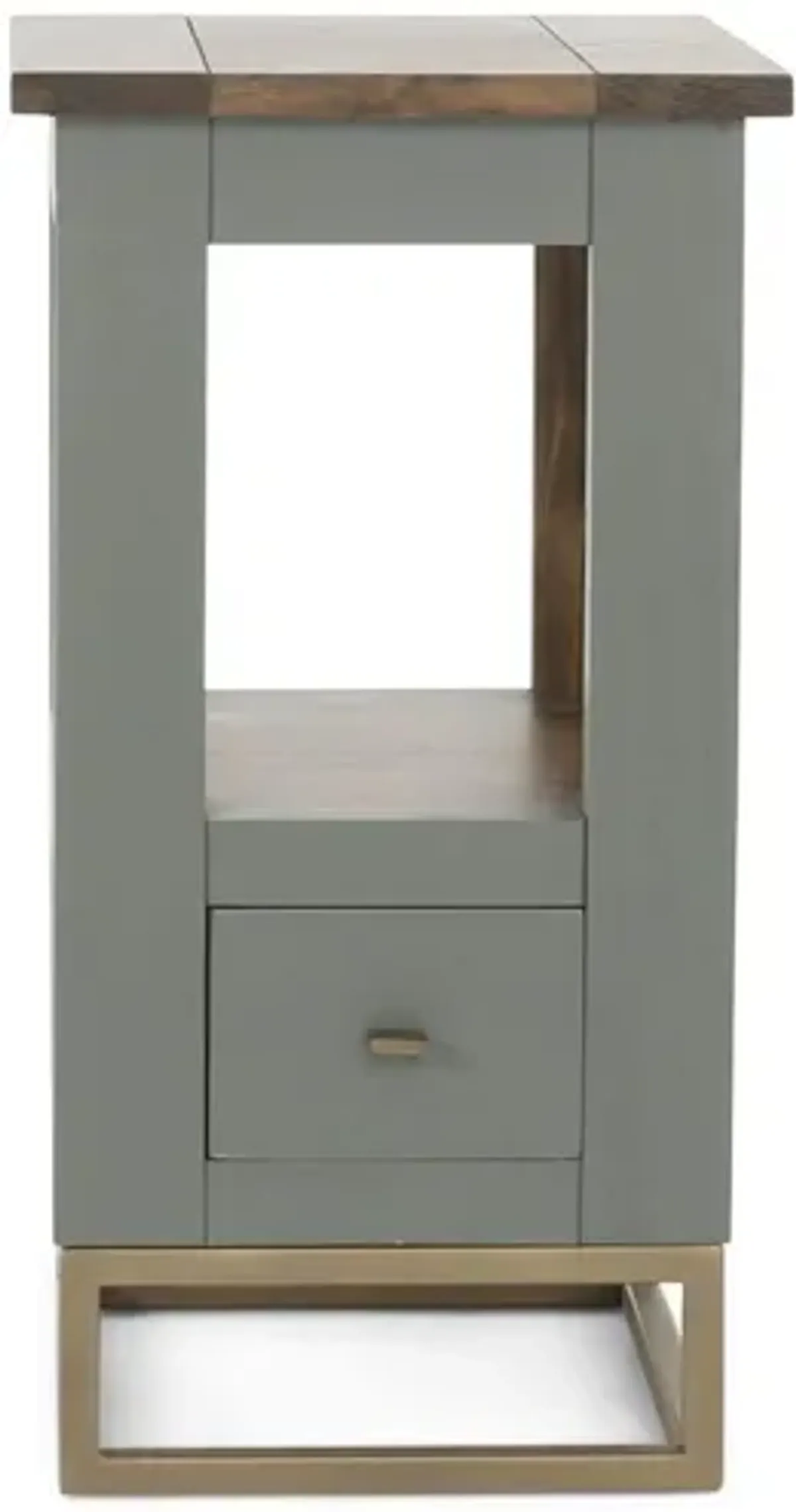 TIMBER CHAIRSIDE TABLE