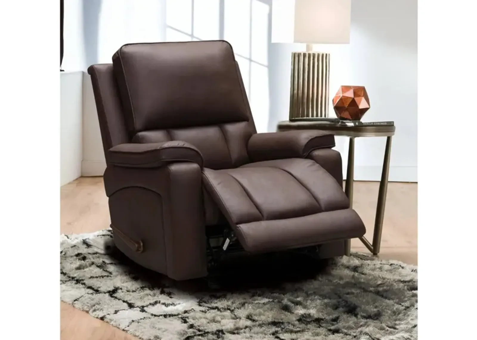 STAPLETON ALMOND GLIDER RECLINER