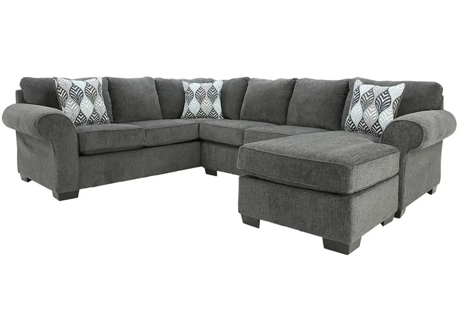 CHARISMA SMOKE 3 PIECE SECTIONAL